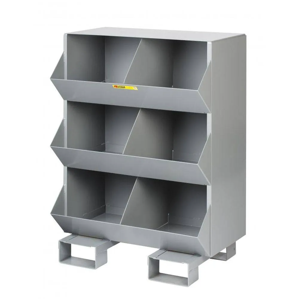 Stationary Storage Bins 6 Openings