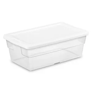 Sterilite  Storage Box With Lid 6qt 1pc