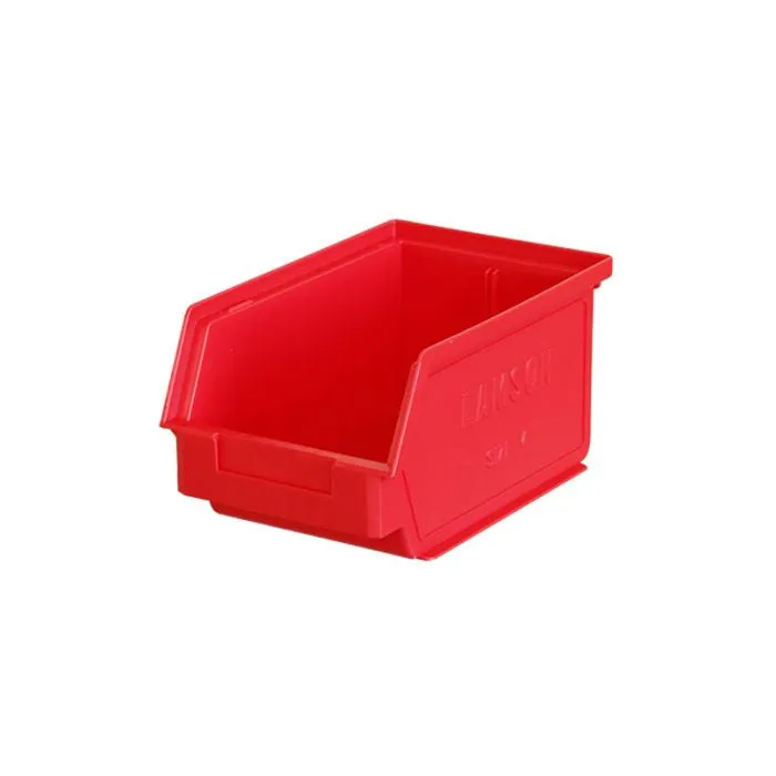 Storage Bin, Size 4, Red