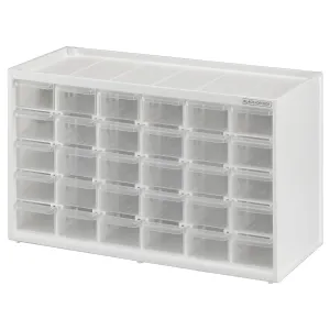 Storage Organizer, Small 30 Drawer Bin Modular System