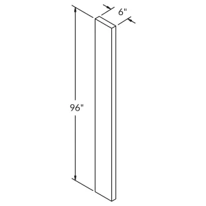 Straight Filler F696 Milan Slate 6 in. width 96 in. height