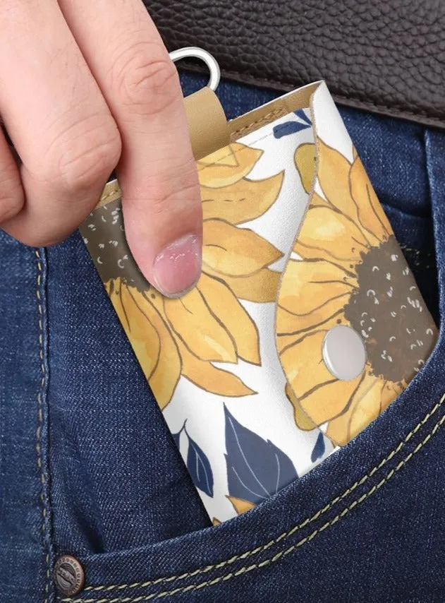 Sunflower Haven | Key Holder Case