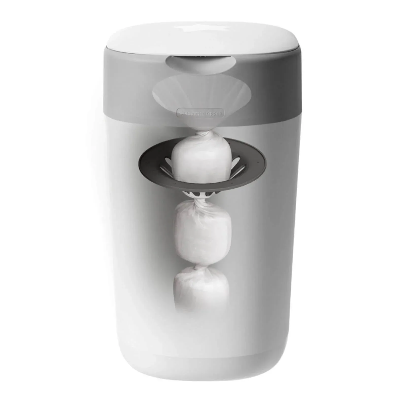 Tomme Tippee Twist & Click Nappy Disposal Tub White