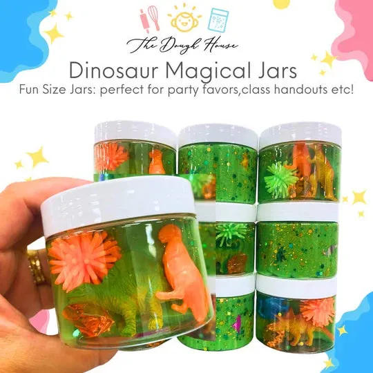 Toy Dinosaur Sensory Dough Magical 5oz Jar 65347