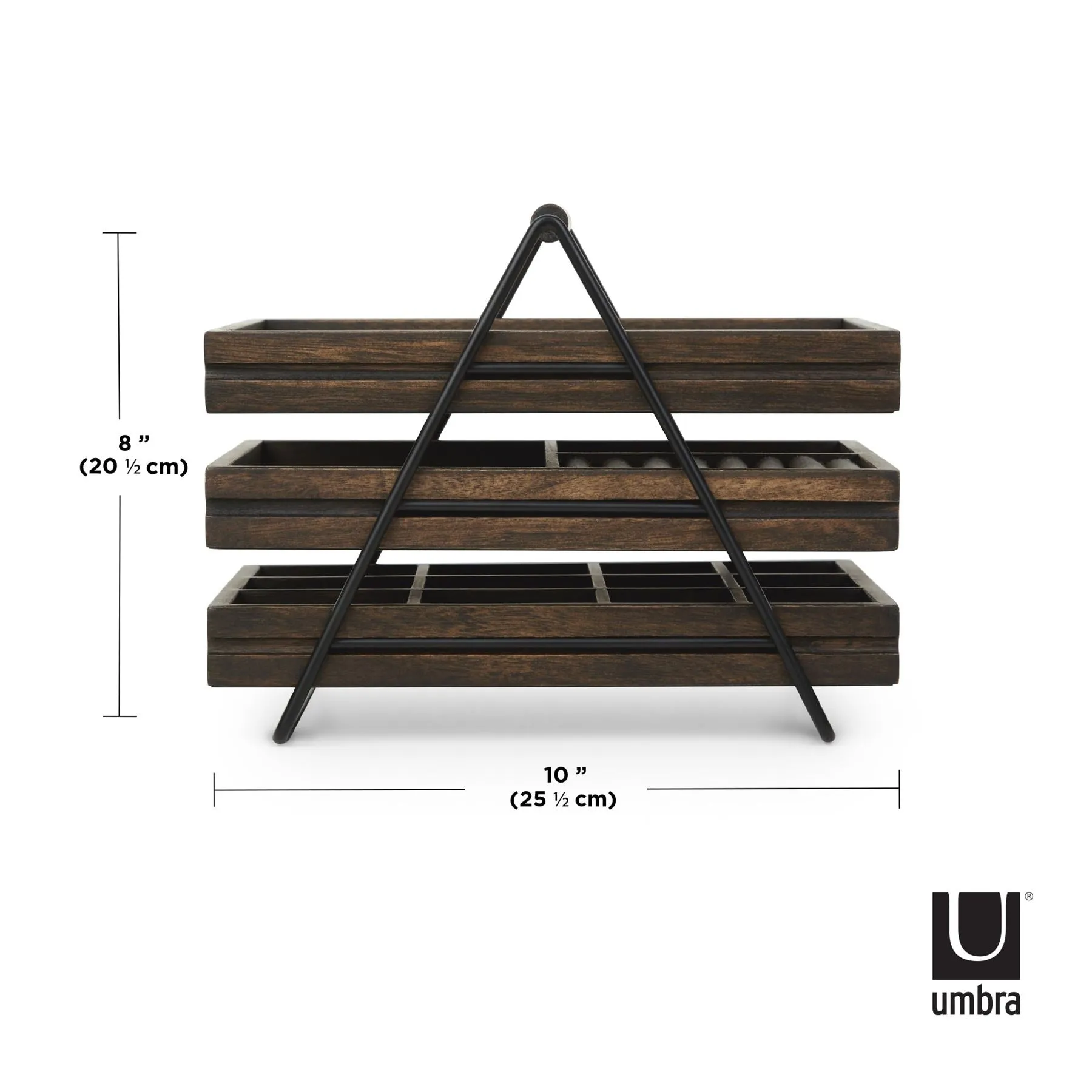 Umbra Terrace 3-Tier Jewellery Tray