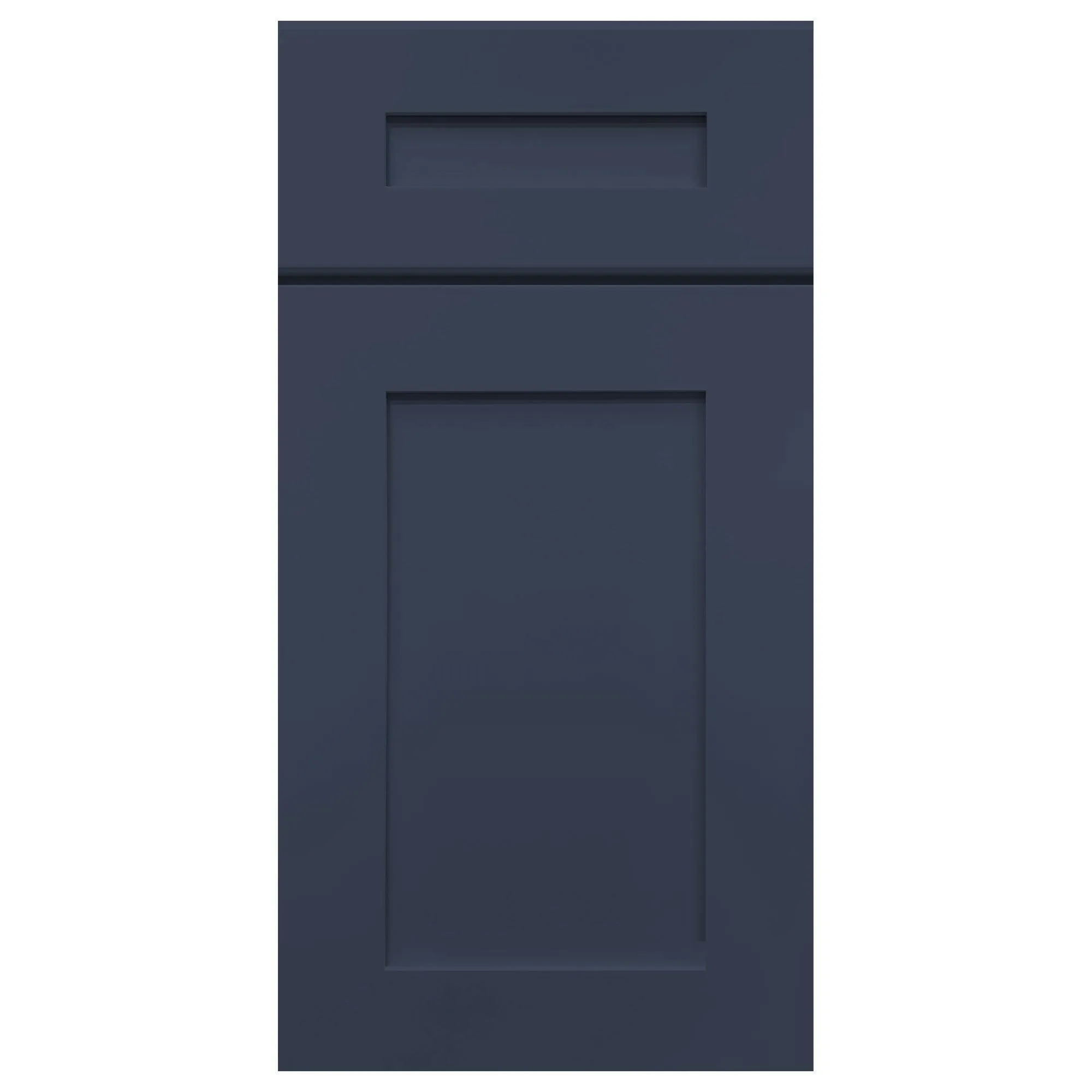 Utility Kitchen Cabinet U1896 Danbury Blue LessCare 18 in. width 96 in. height 24 in. depth