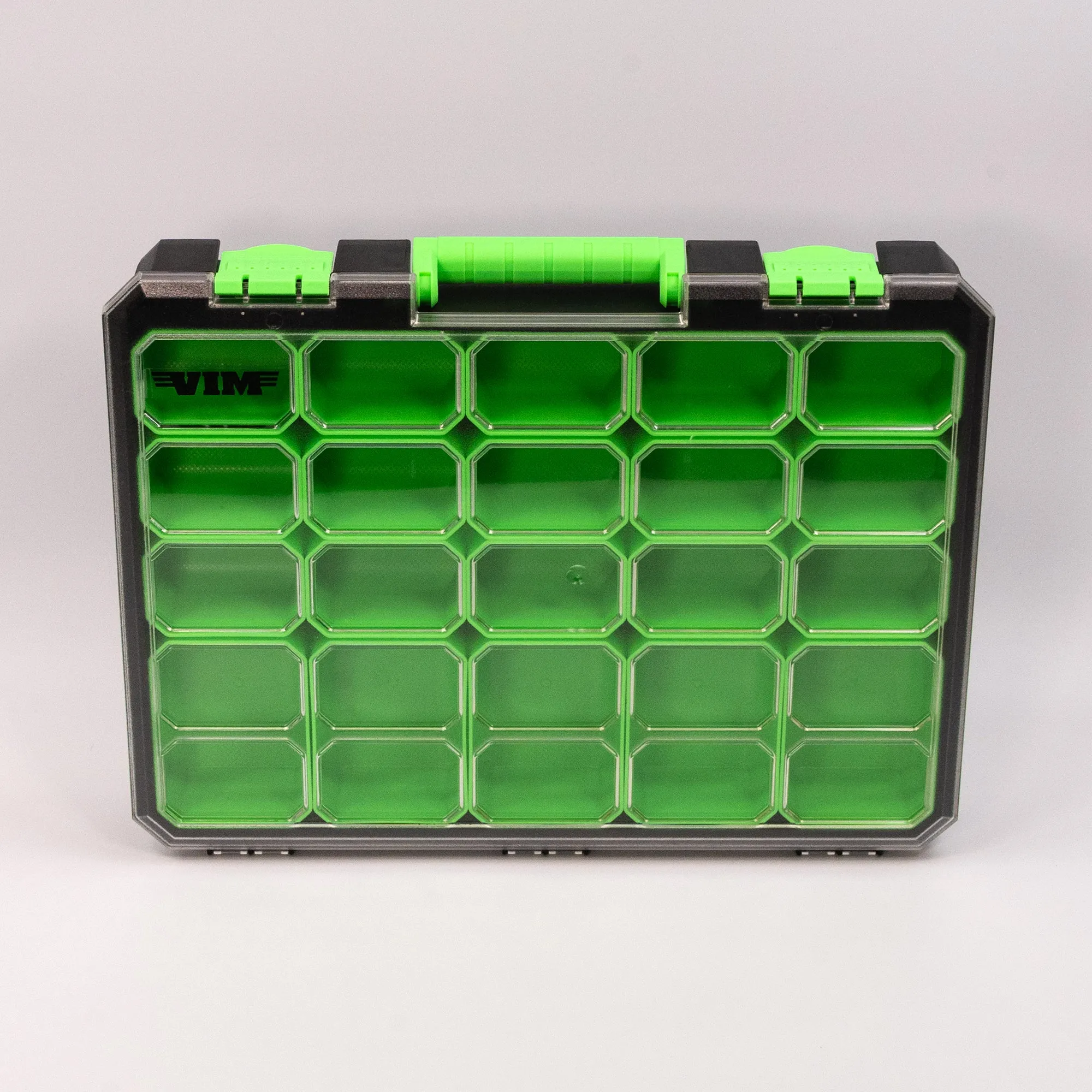 Vim Tools SCL Storage Case Large with 15 Removable Bins 16.5" x 12.6" x 2.8"