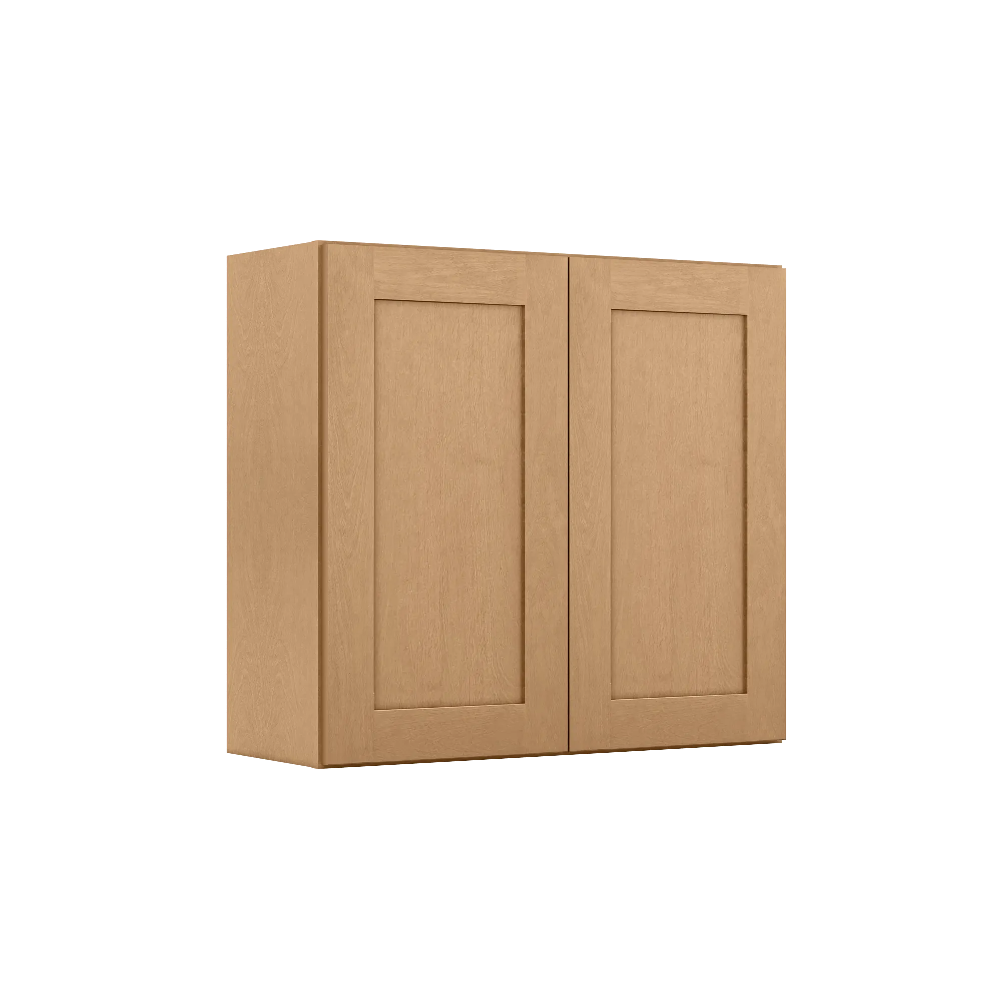 Wall Kitchen Cabinet W3330 Shaker Toffee LessCare 33 in. width 30 in. height 12 in. depth