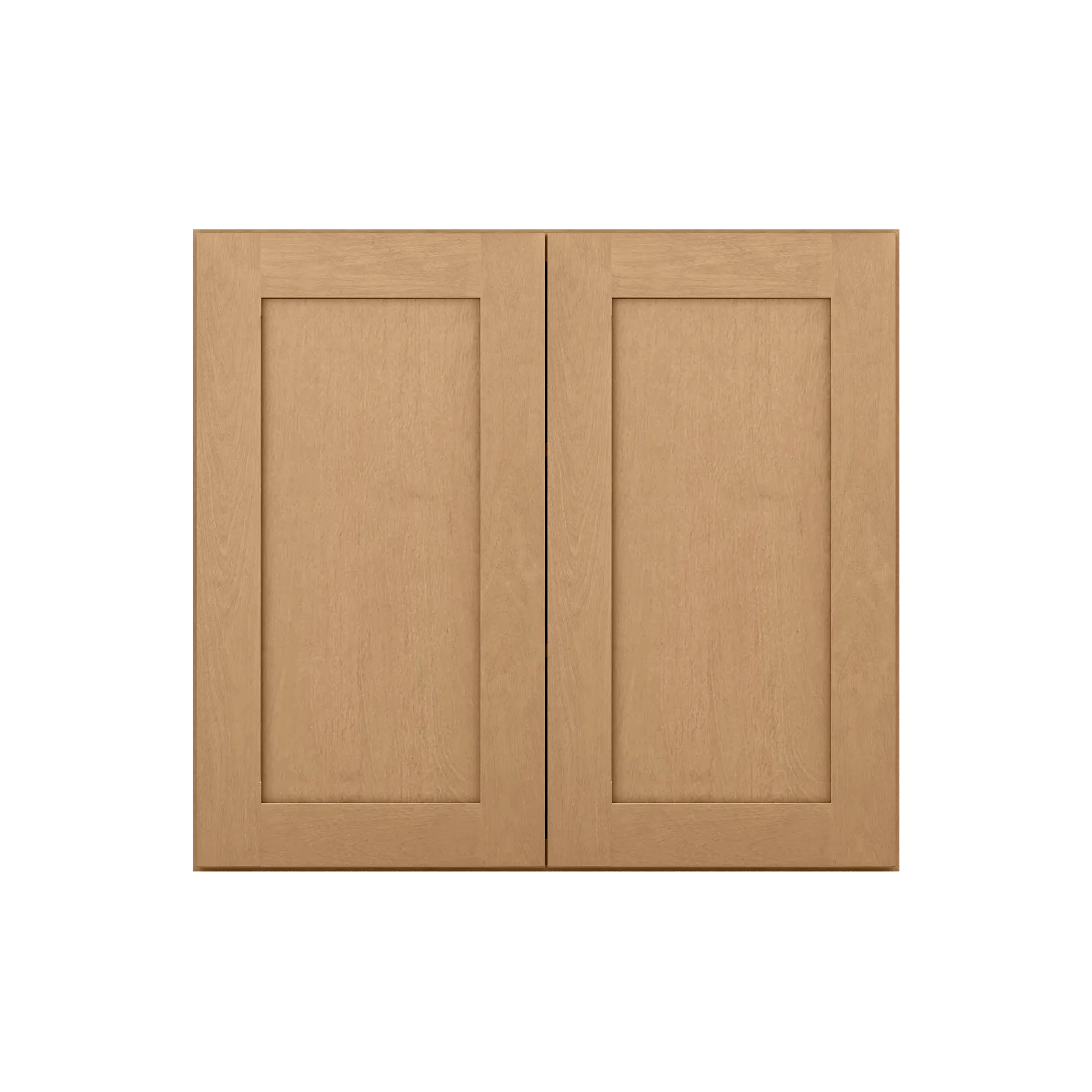 Wall Kitchen Cabinet W3330 Shaker Toffee LessCare 33 in. width 30 in. height 12 in. depth