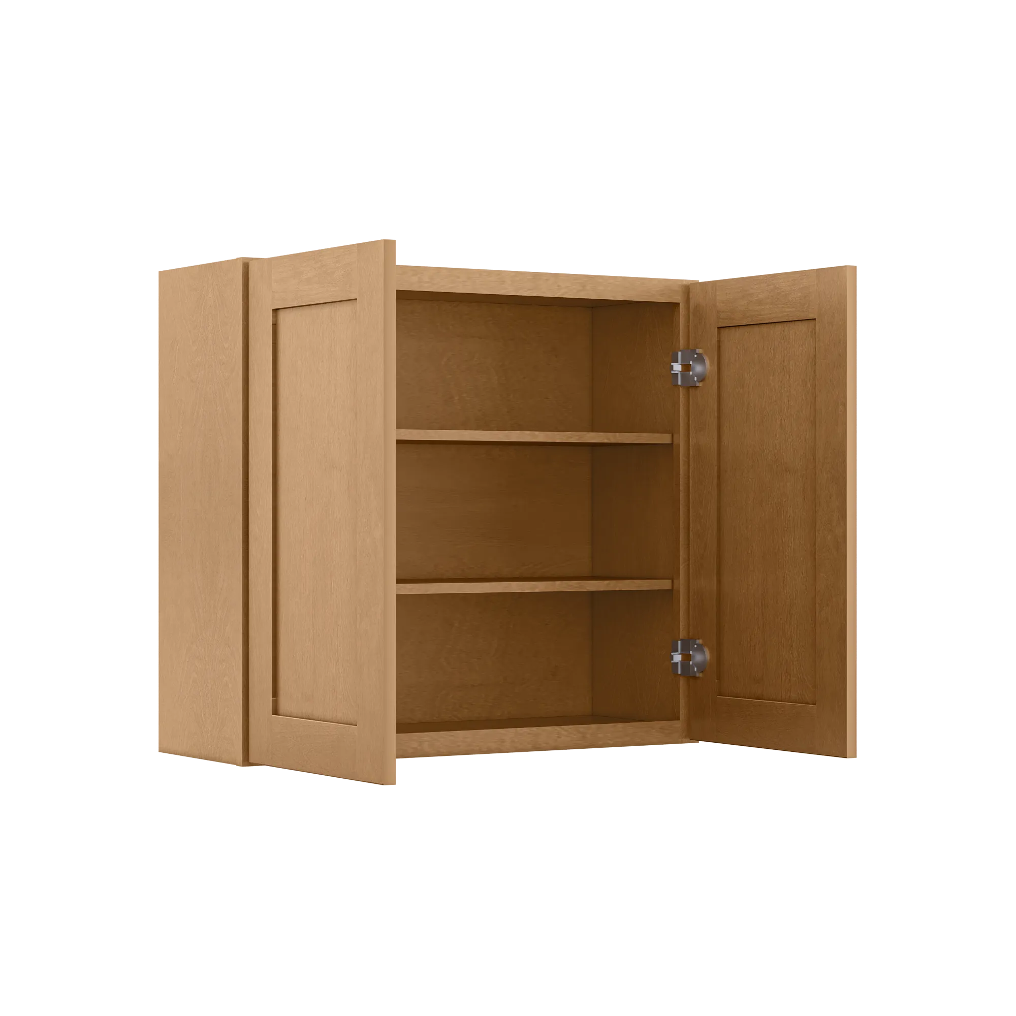 Wall Kitchen Cabinet W3330 Shaker Toffee LessCare 33 in. width 30 in. height 12 in. depth