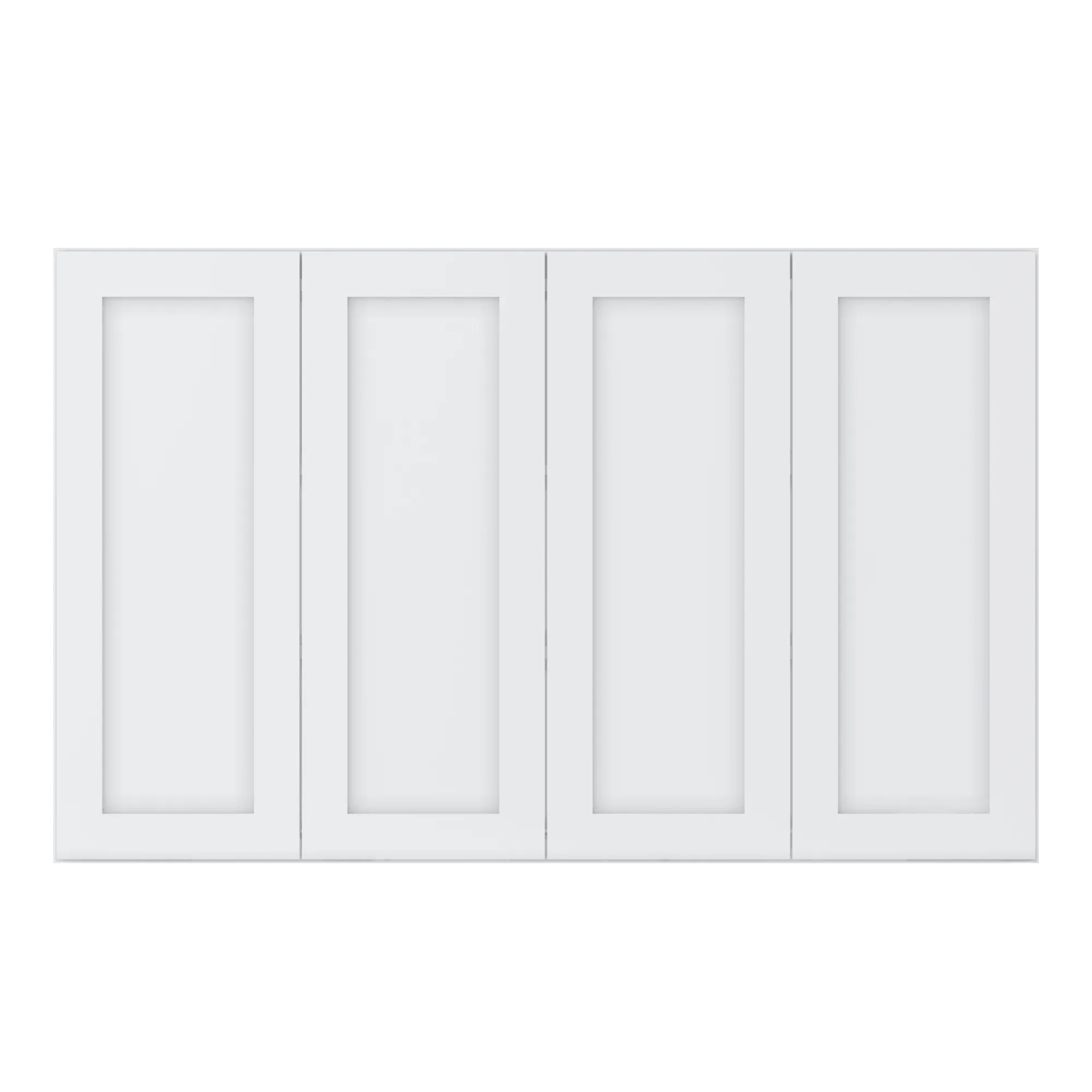 Wall Kitchen Cabinet W4830 Alpina White LessCare 48 in. width 30 in. height 12 in. depth