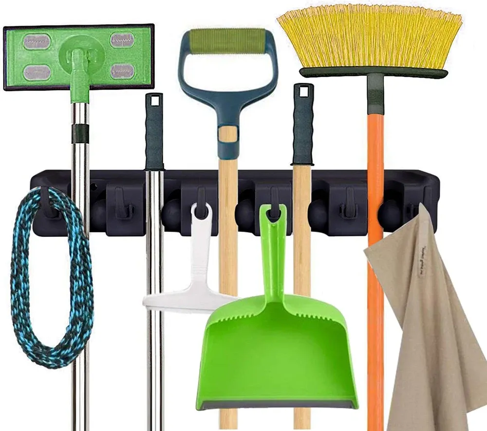 Wall Mounted Multi Functional Cleaning Utility Holder