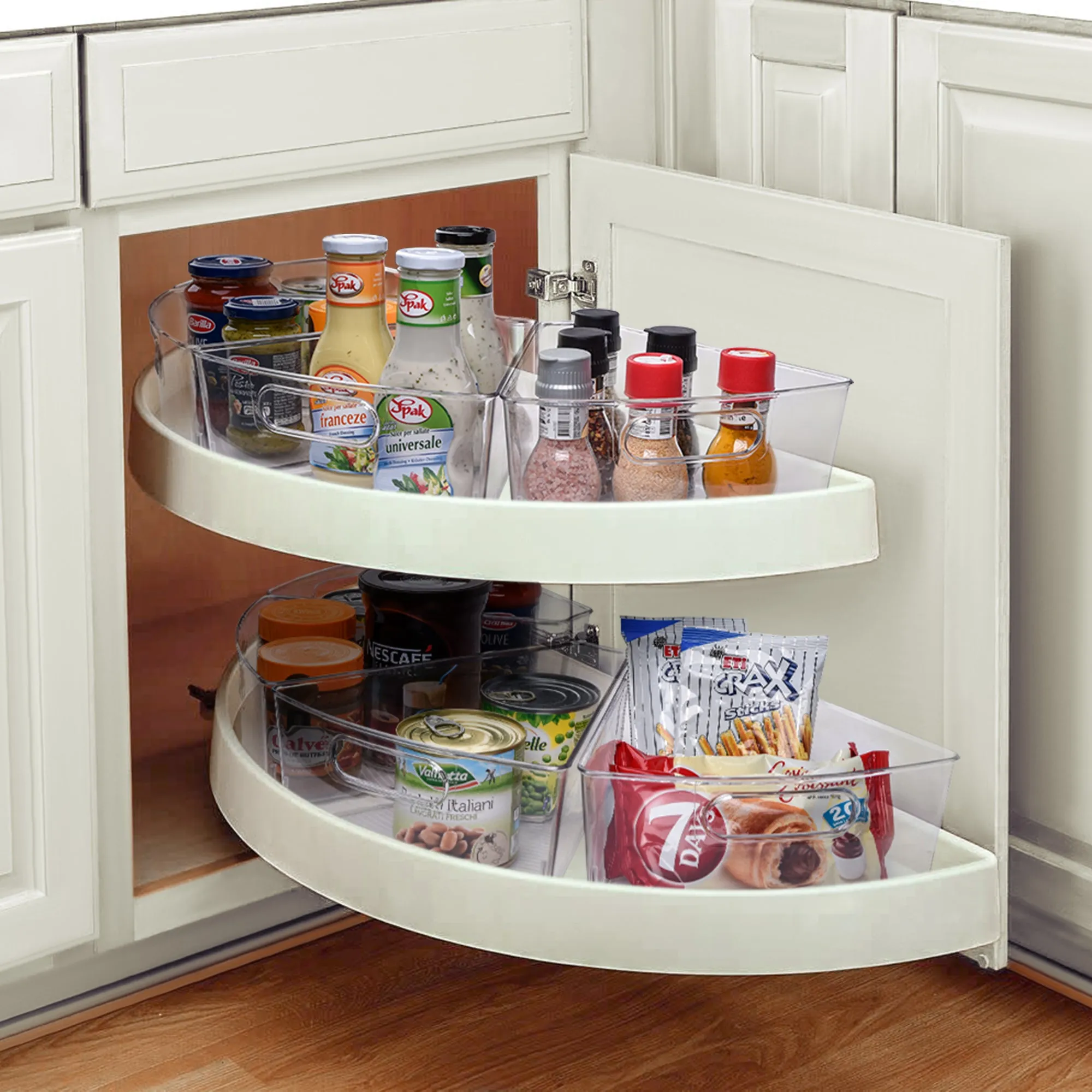 Wedge Pantry Bins (4 Pack)