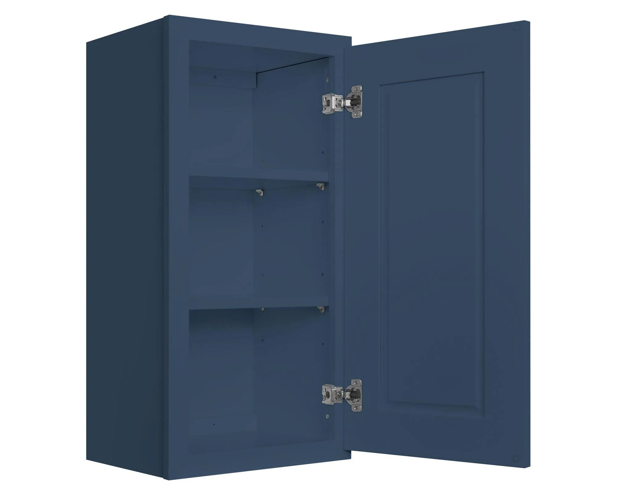 What-Not-Shelf Kitchen Cabinet WN630 Danbury Blue LessCare 6 in. width 30 in. height 12 in. depth