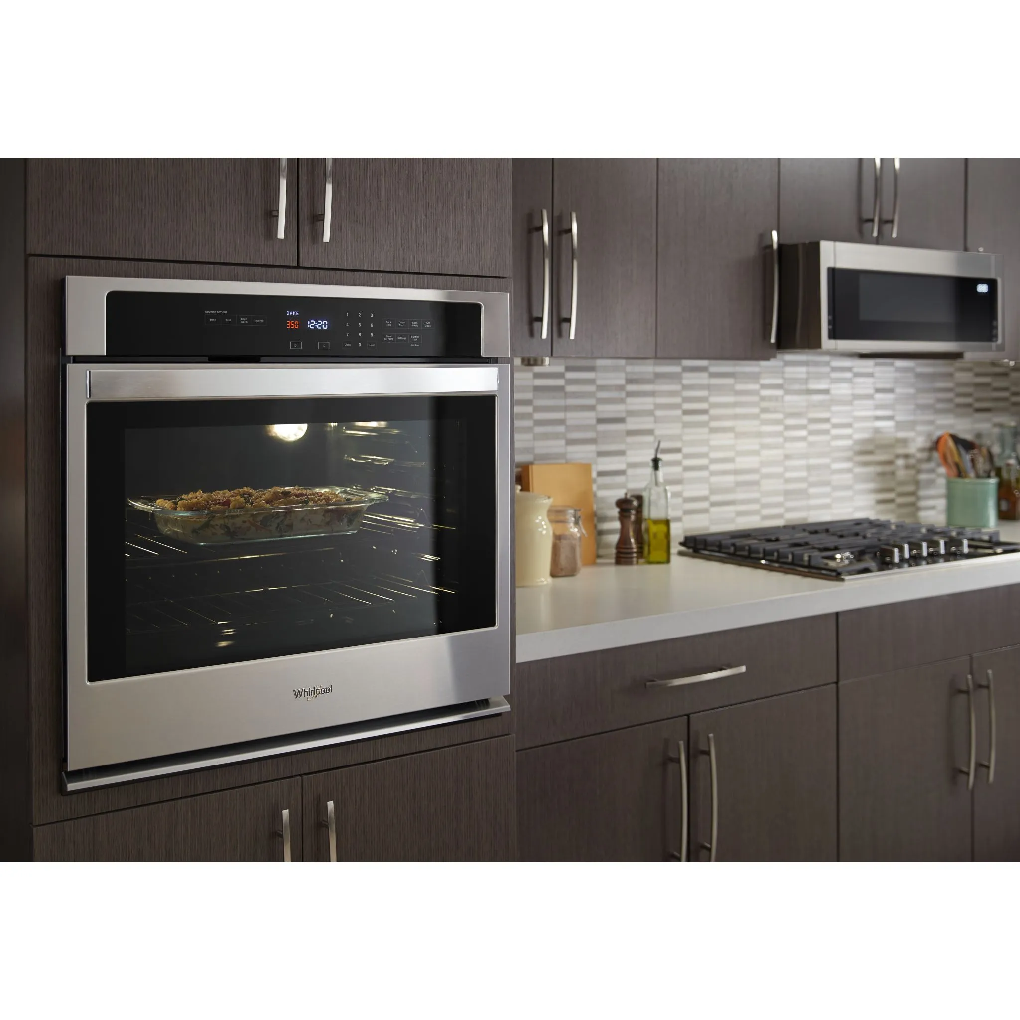 Whirlpool 30" Self Clean Wall Oven (WOS31ES0JS) - Stainless Steel