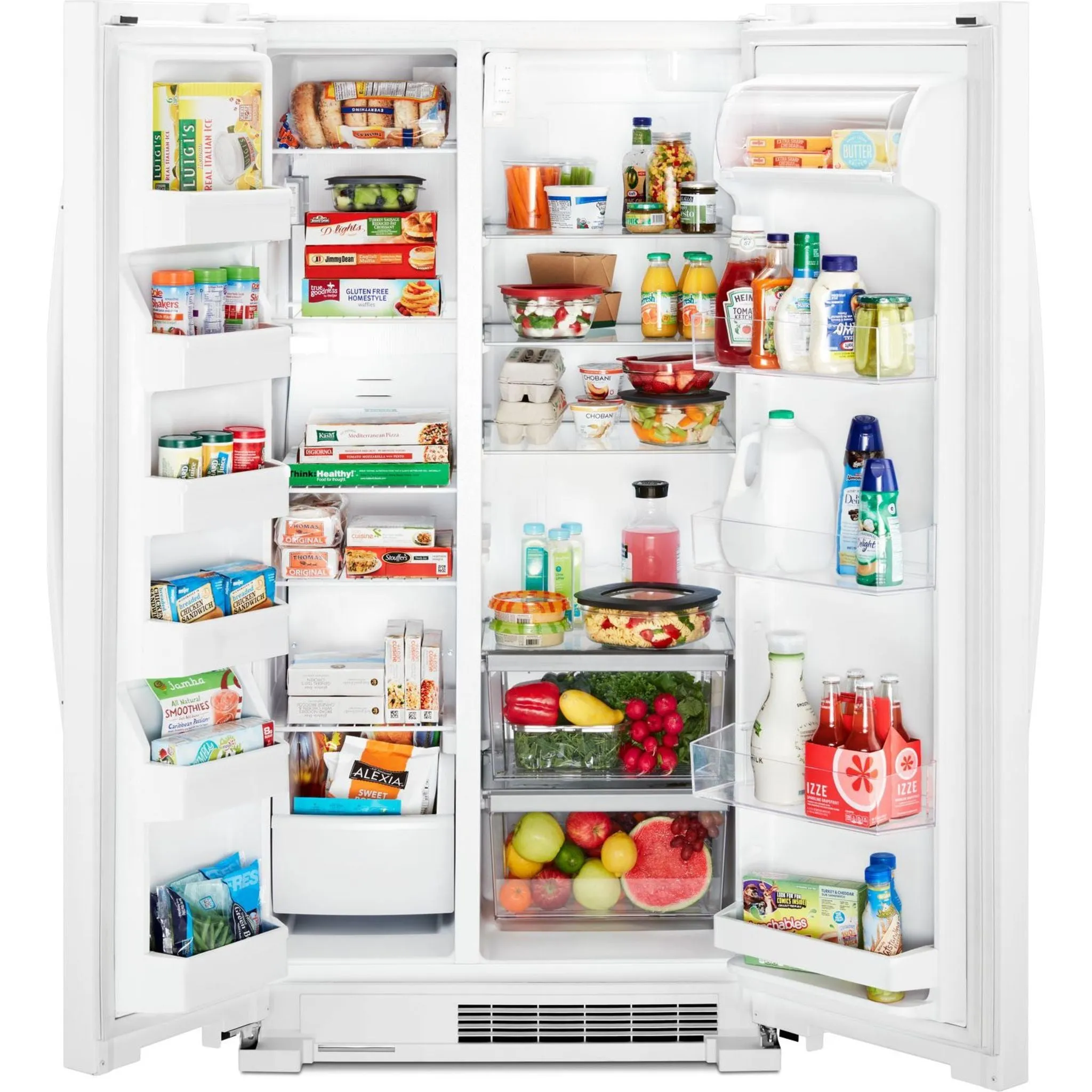 Whirlpool Side x Side Fridge (WRS315SNHW) - White