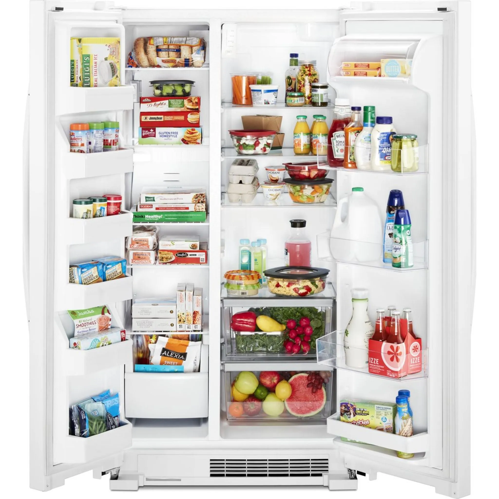 Whirlpool Side x Side Fridge (WRS315SNHW) - White