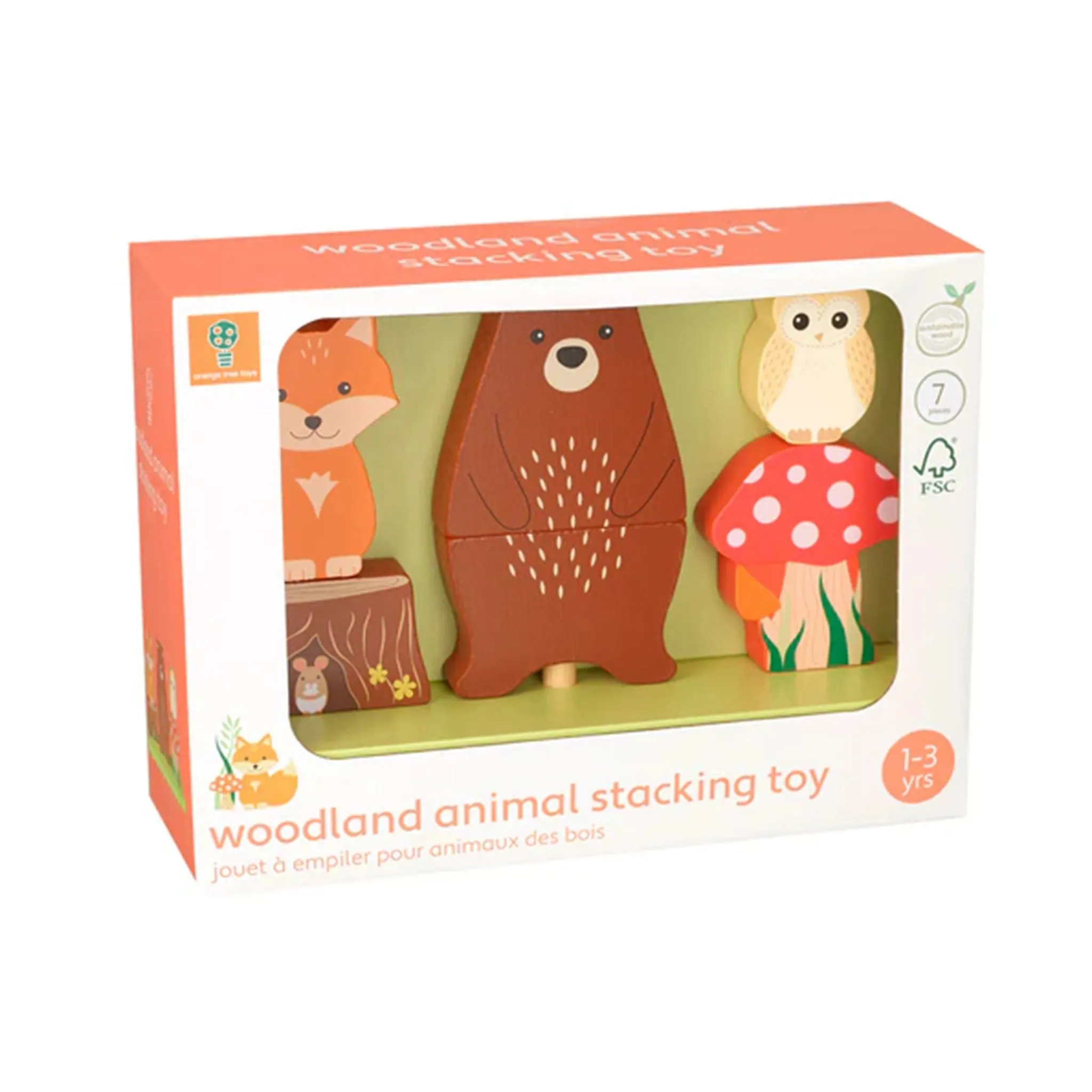 Woodland Stacking Toy