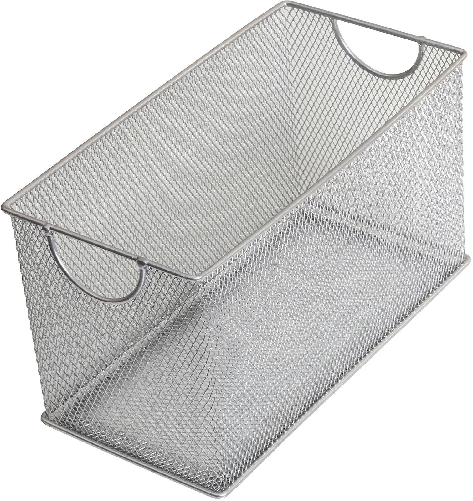 YBM Home Silver Mesh Organizer 11"x6"x6"