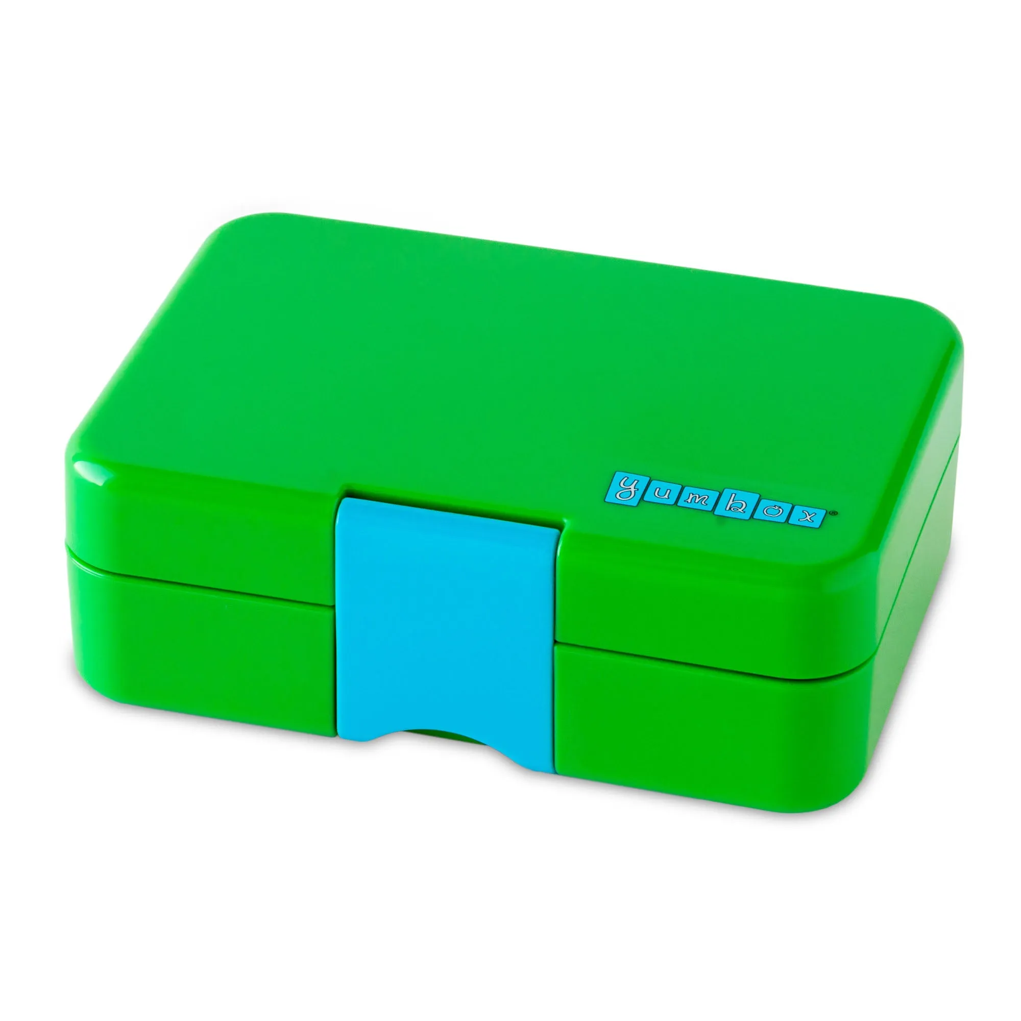 Yumbox Mini Snack Ami Green 3 Compartment Lunch Box