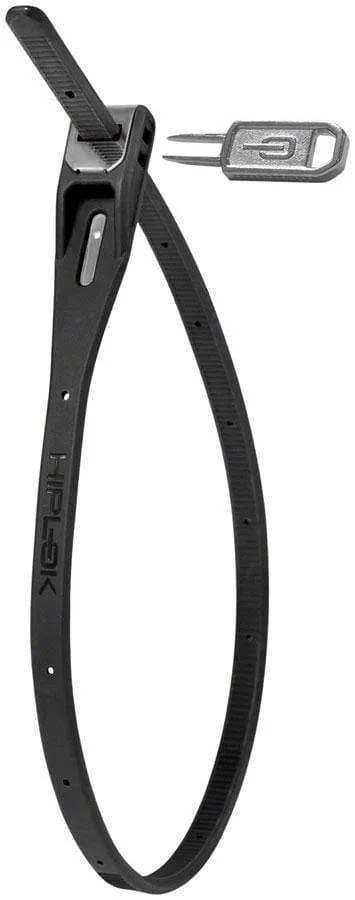 Z-Lok Security Tie Bike Lock Single: Black